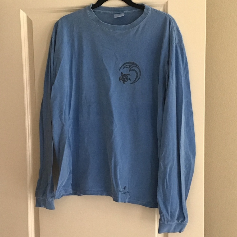 Stylish Blue Long Sleeve Tee for Men